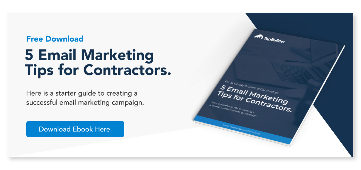 5 Email Marketing Tips for Contractors