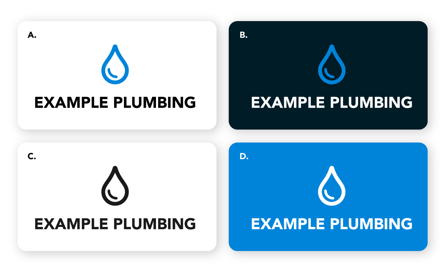 Logos for Plumbers | Brand Guidelines