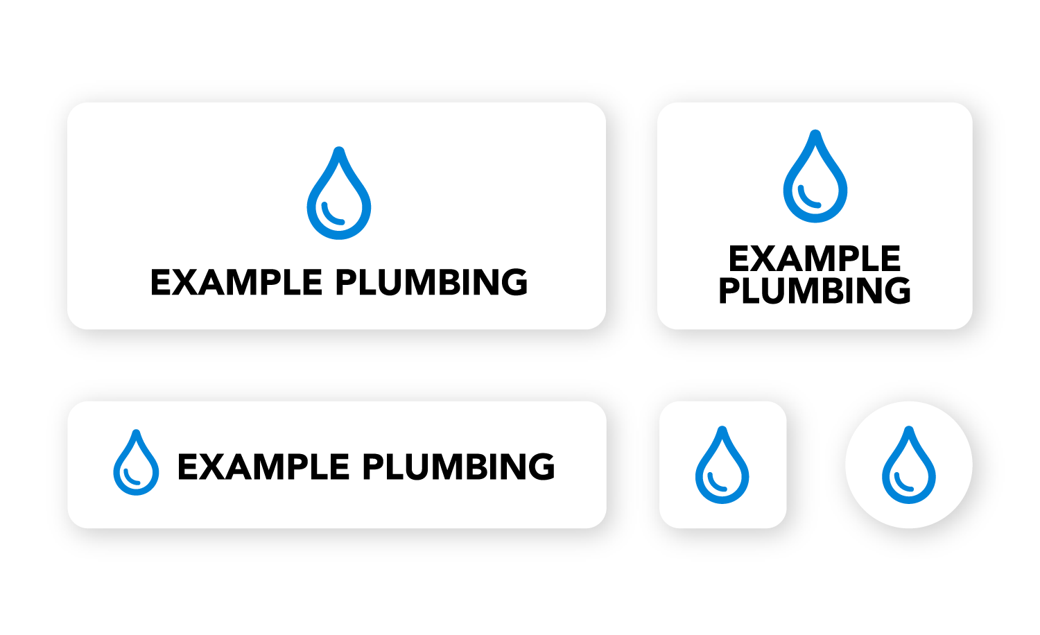 Marketing For Plumbers | Logo variations