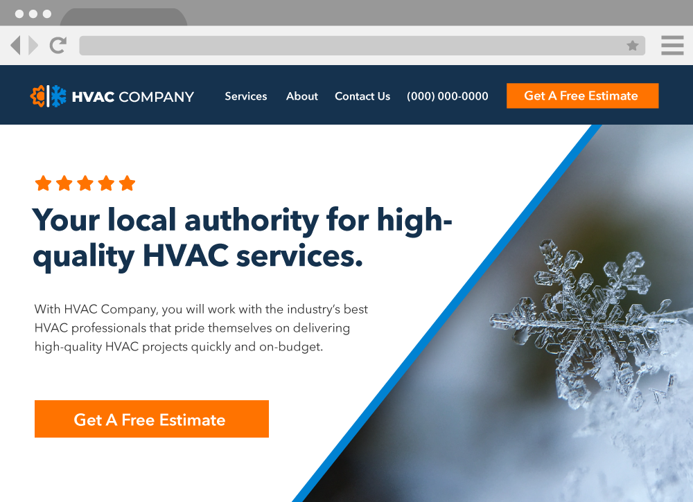 HVAC Website Design and Development