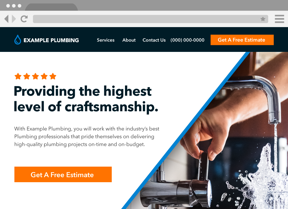 Plumbing Website Design | Customized Website Design