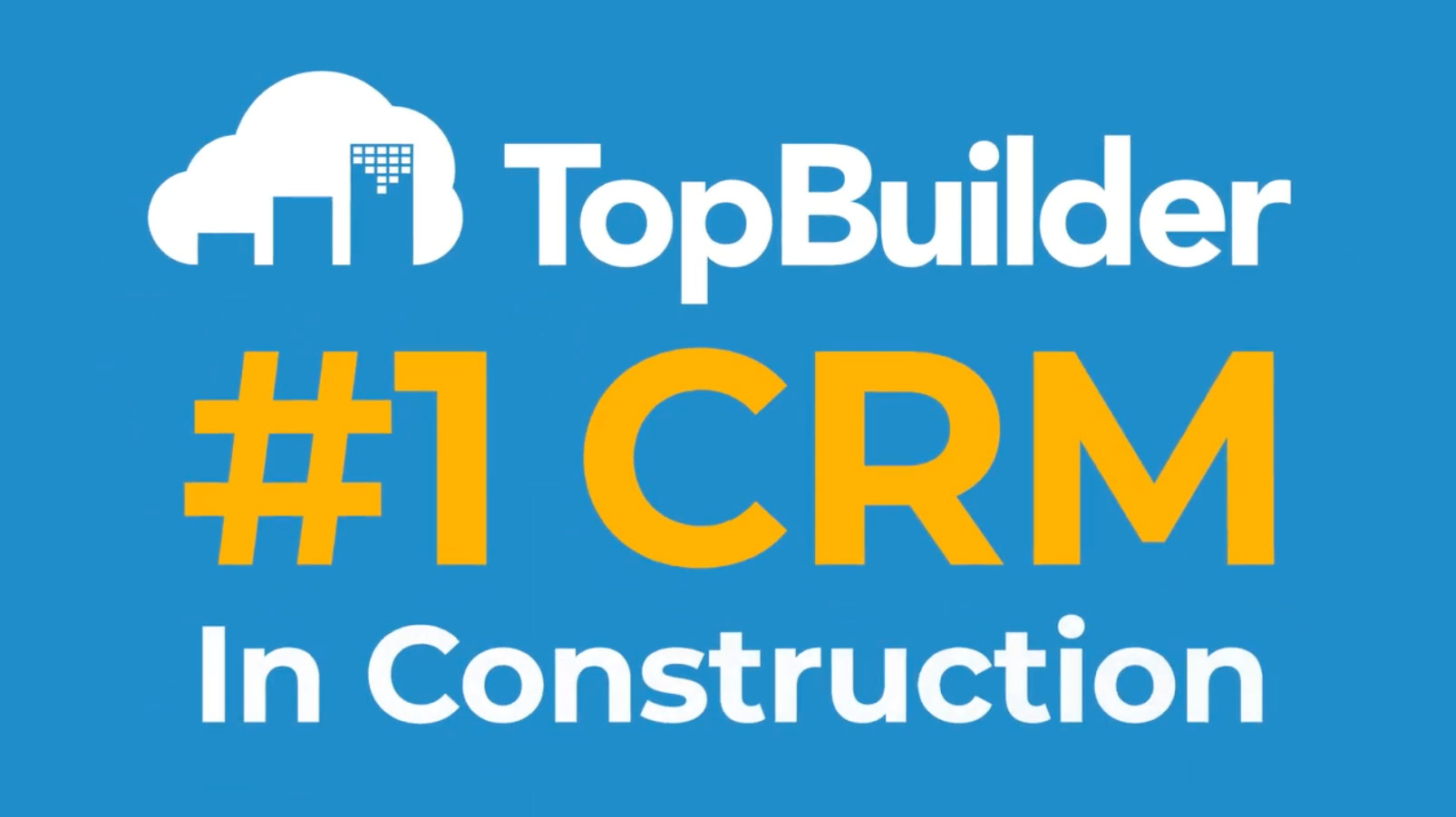 Number 1 CRM for Construction